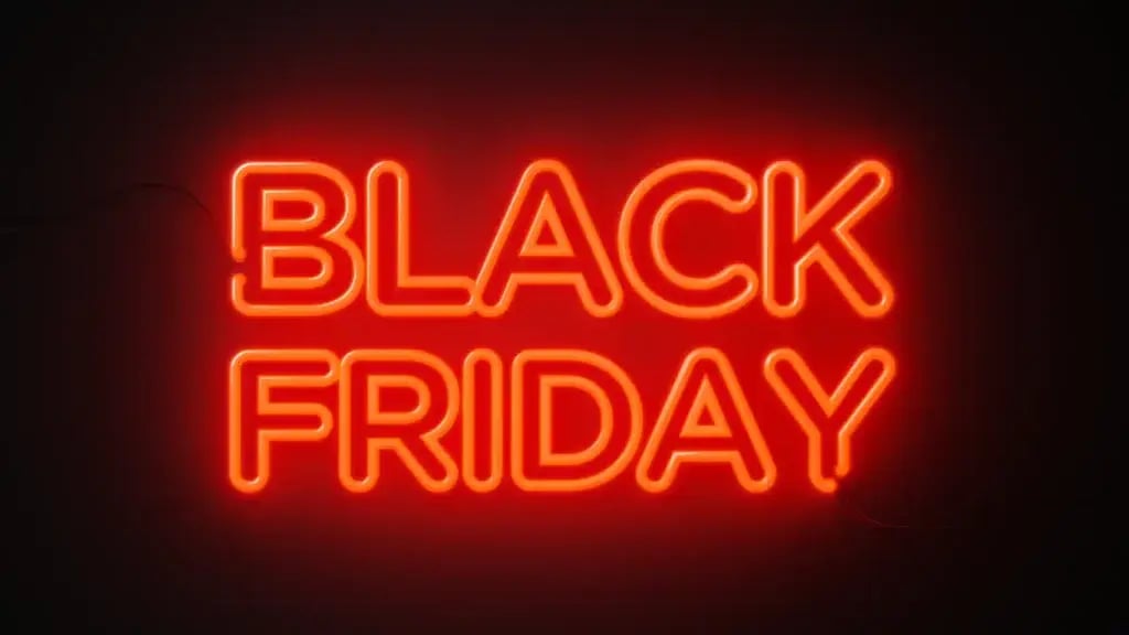 neon black friday